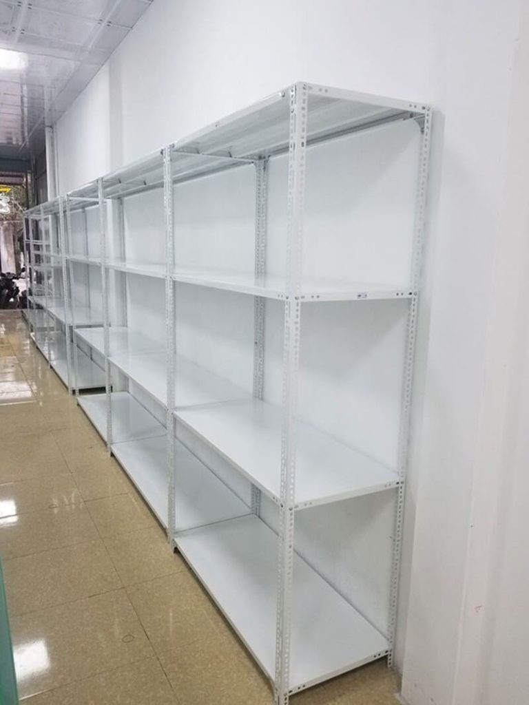 Kệ sắt v lỗ 4 tầng