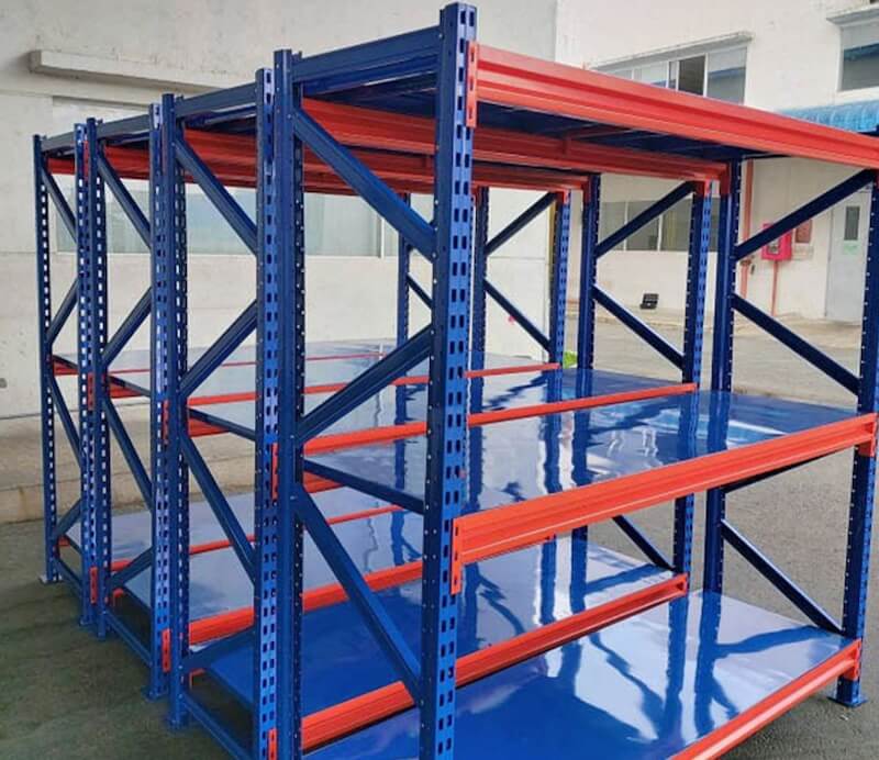Các loại kệ để lưu trữ hàng tồn kho phổ biến nhất