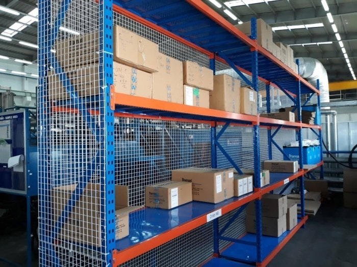 Phương pháp thực hiện tĩnh tải trọng kệ động của kệ hàng