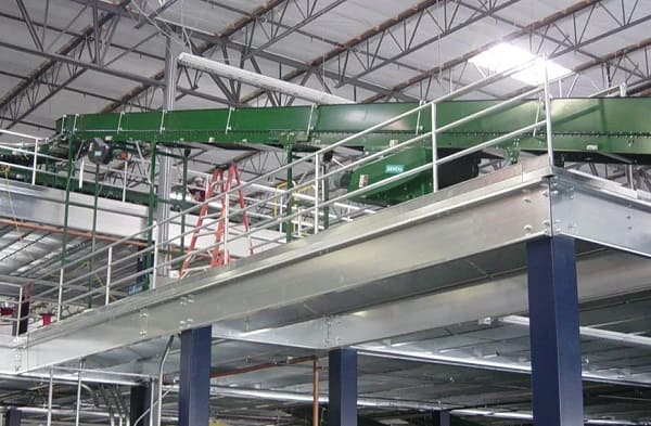 Sàn Mezzanine dành riêng cho kho xưởng ngành thực phẩm